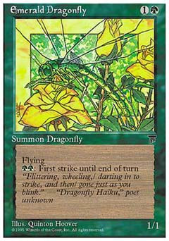 Emerald Dragonfly (Chronicles) Medium Play