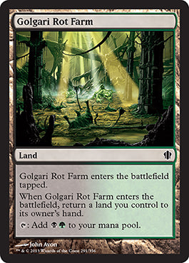 Golgari Rot Farm (Commander 2013 Edition) Medium Play