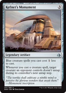 Kefnet's Monument (Amonkhet) Light Play