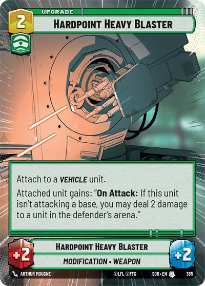 Hardpoint Heavy Blaster (Hyperspace) (Spark of Rebellion) Near Mint