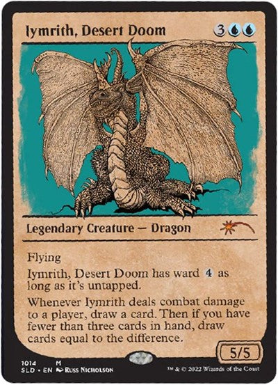 Iymrith, Desert Doom (Secret Lair) Light Play Foil