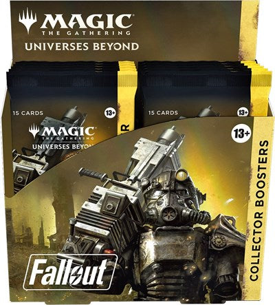 Universes Beyond: Fallout Collector Booster Display