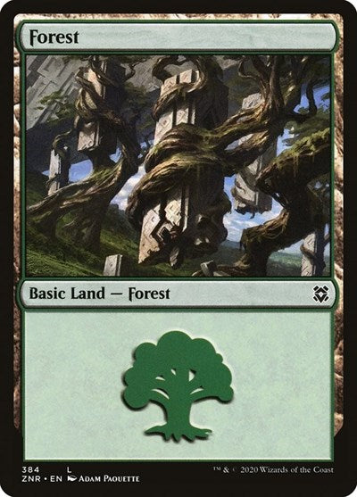 Forest (Zendikar Rising) Near Mint