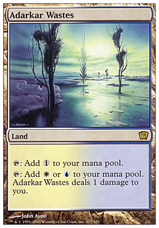 Adarkar Wastes (9th Edition) Light Play