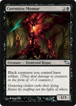 Corrosive Mentor (Shadowmoor) Medium Play