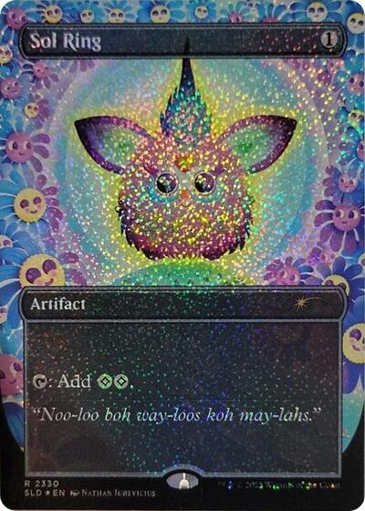 Sol Ring (2315) (Confetti Foil) (Secret Lair) Near Mint Foil