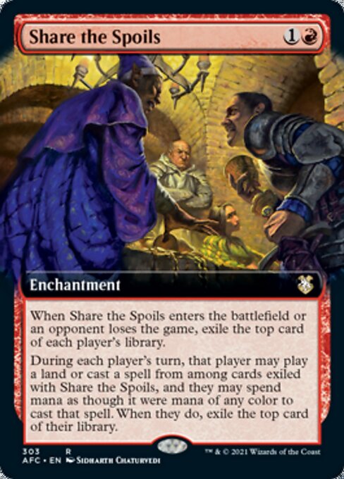 Share the Spoils  Extended Art|0|0|0.00