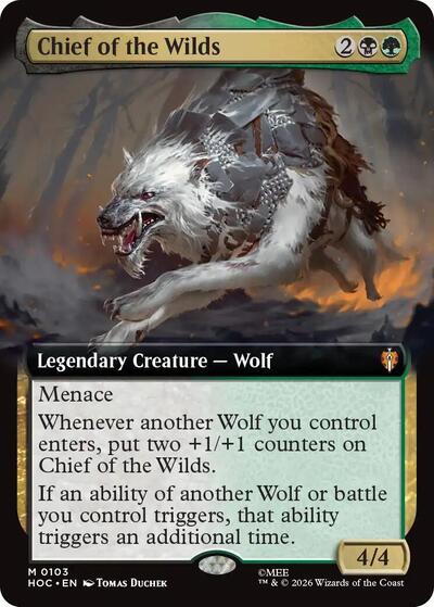 Chief of the Wilds  Extended Art|2|0|0.00