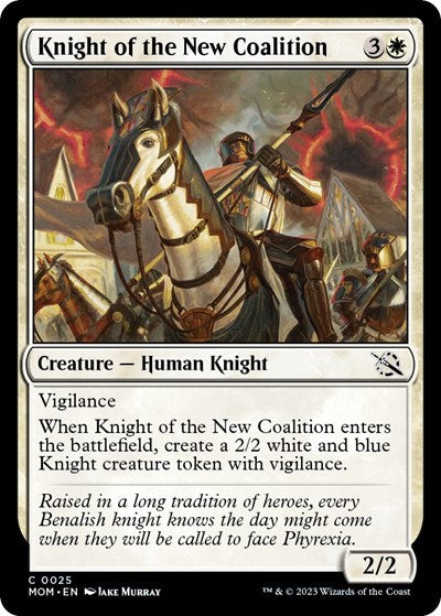 Knight of the New Coalition (March of the Machine) Medium Play