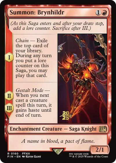 Summon: Brynhildr (Promos: Prerelease Cards) Near Mint Foil