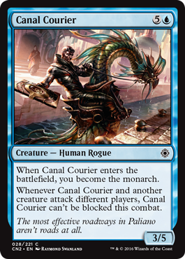 Canal Courier (Conspiracy: Take the Crown) Near Mint Foil