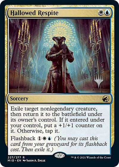 Hallowed Respite (Promo Pack: Innistrad: Midnight Hunt) Near Mint Foil