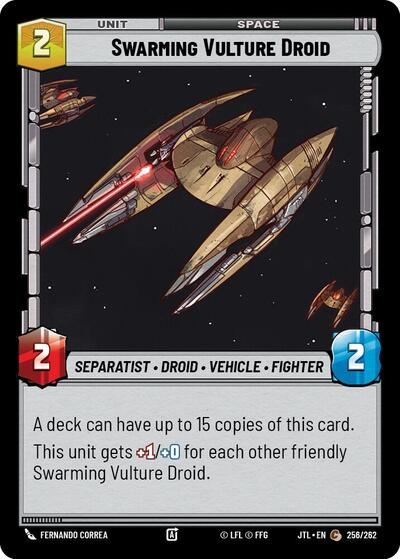Swarming Vulture Droid (Jump to Lightspeed) Near Mint