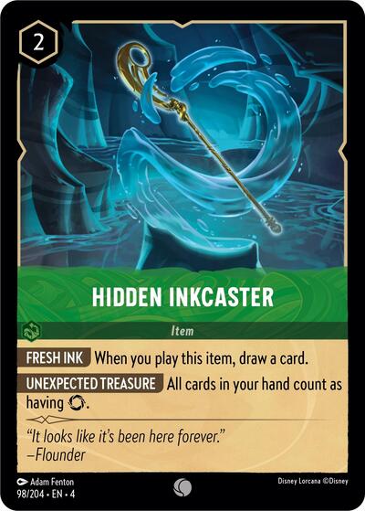 Hidden Inkcaster (Ursula's Return) Near Mint Cold Foil