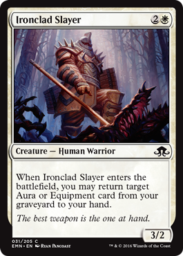 Ironclad Slayer (Eldritch Moon) Light Play
