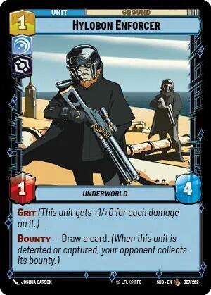 Hylobon Enforcer (Shadows of the Galaxy) Near Mint Foil