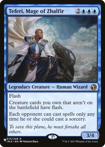 Teferi  Mage of Zhalfir|0|0|0.00