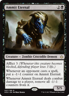 Ammit Eternal (Hour of Devastation) Light Play Foil