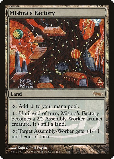 Mishra's Factory (Promos: Judge) Near Mint Foil