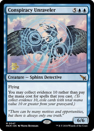 Conspiracy Unraveler (Promos: Prerelease Cards) Light Play Foil