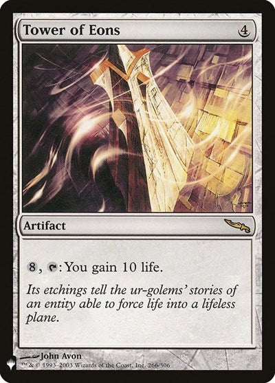 Tower of Eons (Mystery Booster) Light Play