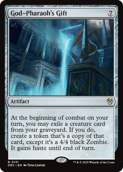 God-Pharaoh's Gift (Commander: Aetherdrift) Damaged / Poor