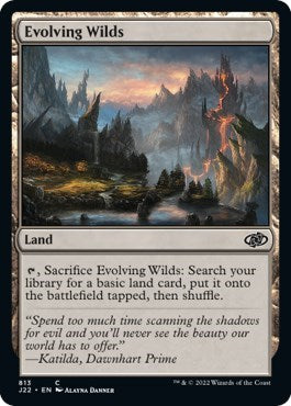 Evolving Wilds (Jumpstart 2022) Medium Play