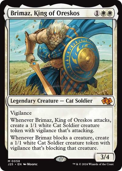 Brimaz, King of Oreskos (Anime) (Foundations Jumpstart) Light Play