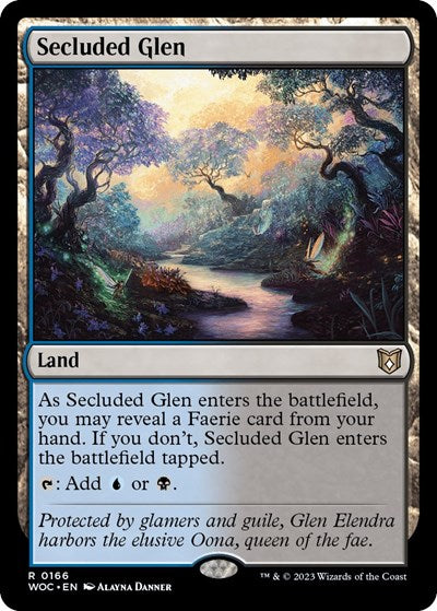 Secluded Glen (Commander: Wilds of Eldraine) Near Mint