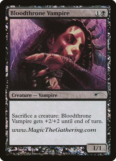 Bloodthrone Vampire (Promos: Media) Medium Play Foil
