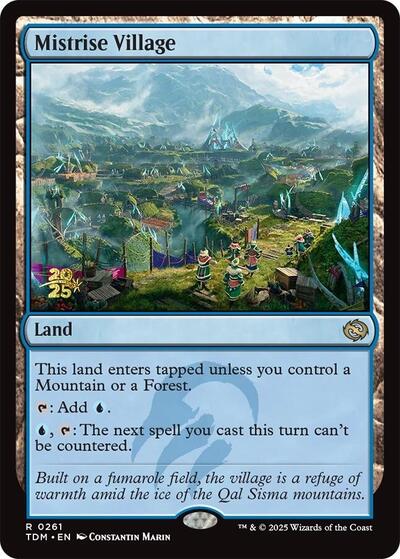 Mistrise Village (Promos: Prerelease Cards) Light Play Foil