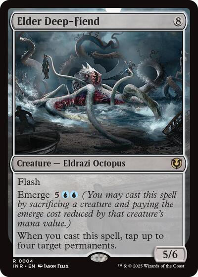 Elder Deep-Fiend (Innistrad Remastered) Light Play
