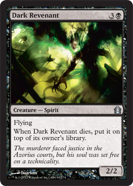 Dark Revenant (Return to Ravnica) Medium Play Foil