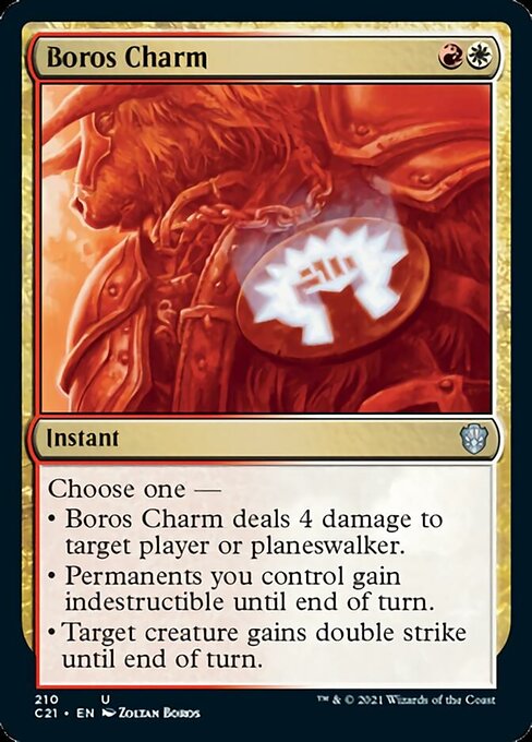 Boros Charm (Commander 2021 Strixhaven) Light Play