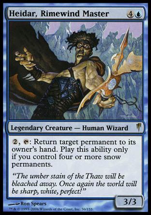 Heidar, Rimewind Master (Coldsnap) Light Play