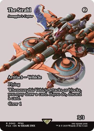 The Strahl - Smuggler's Copter (Showcase) (Universes Beyond: FINAL FANTASY: Through the Ages) Near Mint Foil