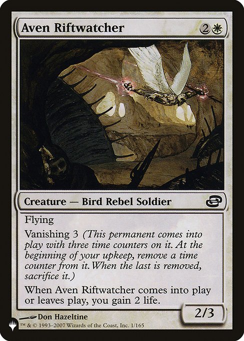 Aven Riftwatcher (The List) Near Mint