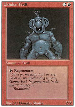 Uthden Troll (Revised) Heavy Play