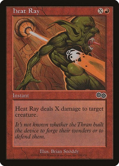 Heat Ray (Urza's Saga) Medium Play