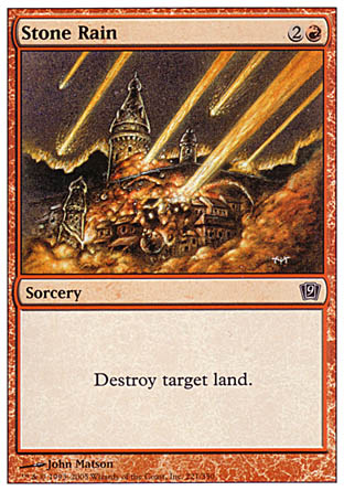 Stone Rain (9th Edition) Heavy Play