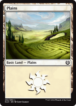 Plains (252) (Kaladesh) Light Play