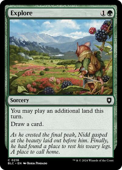 Explore (Commander: Bloomburrow) Light Play