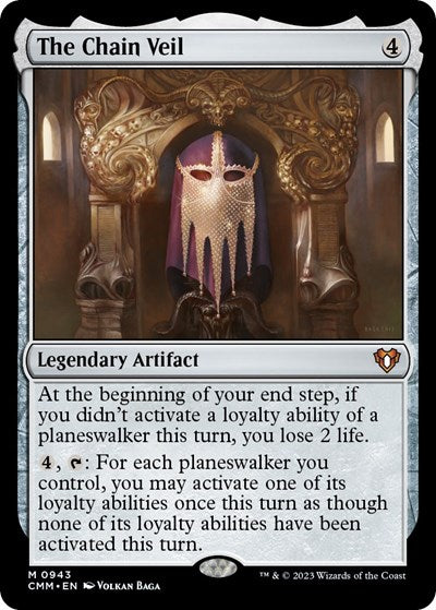 The Chain Veil (Commander Masters) Light Play