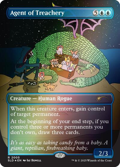Agent of Treachery  Rainbow Foil|1|0|0.00