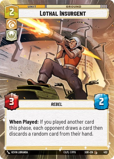 Lothal Insurgent (Hyperspace) (Spark of Rebellion) Near Mint