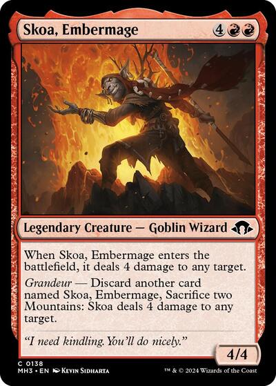 Skoa, Embermage (Modern Horizons 3) Light Play