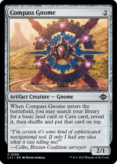 Compass Gnome (The Lost Caverns of Ixalan) Medium Play