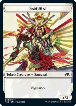 Samurai  003    Human Monk  010  Double sided Token|1|0|0.00