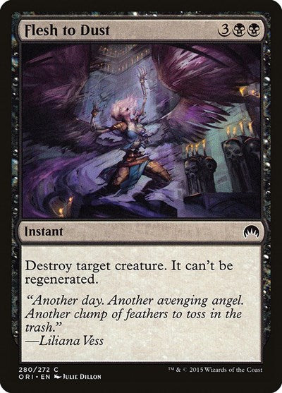 Flesh to Dust (Magic Origins) Light Play