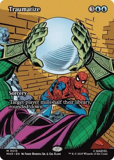 Traumatize (Borderless) (Marvel Eternal-Legal) Near Mint Foil